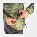 Inverse Down Jacket Oil Green