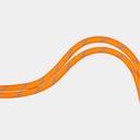 8.7 Alpine Sender Dry Rope Vibram Orange / Ocean