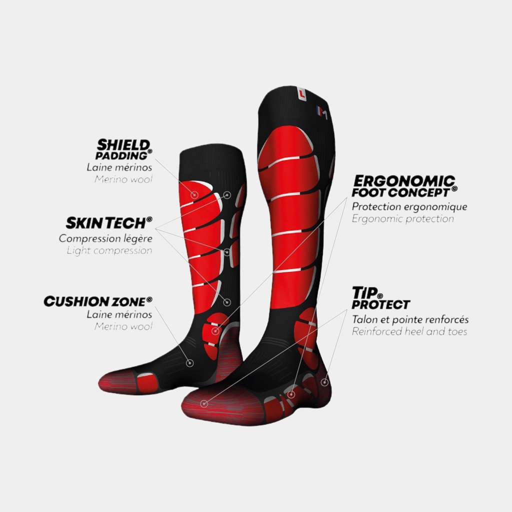 Ski Medium Red 