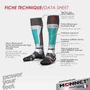 Wool GelProtech Ski Pack