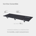 Cot One Convertible Black