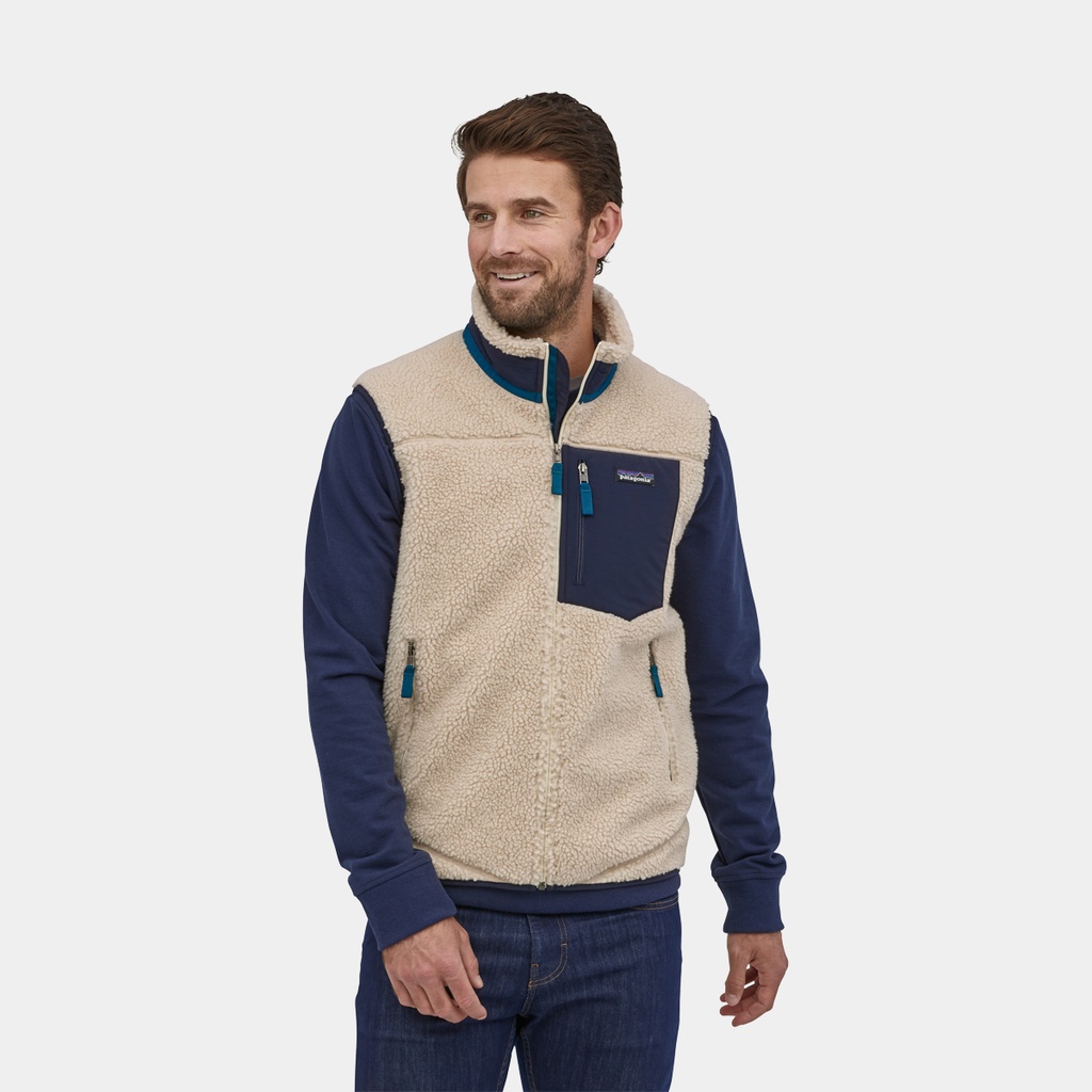 Classic Retro-X Jacket Women Natural w/Smolder Blue