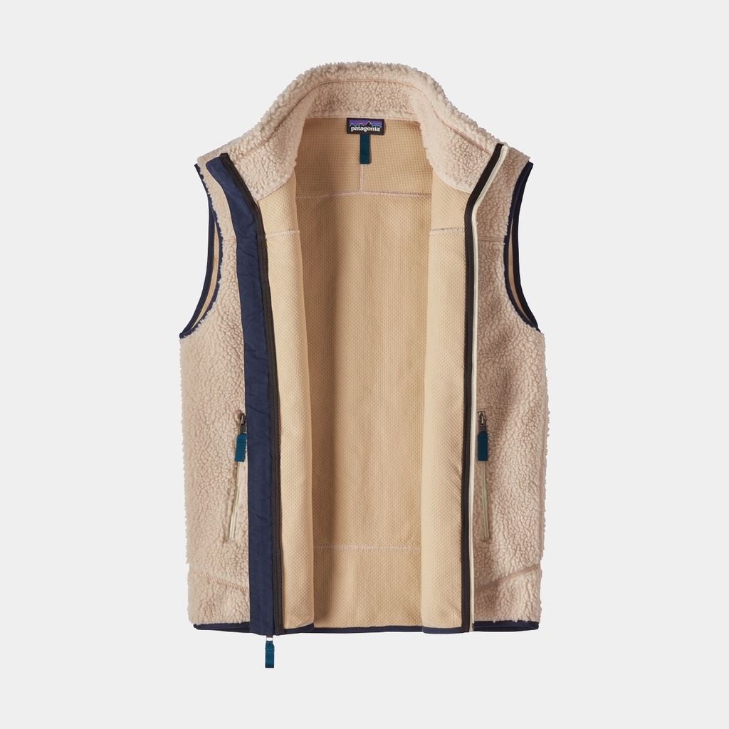 Classic Retro-X Jacket Women Natural w/Smolder Blue