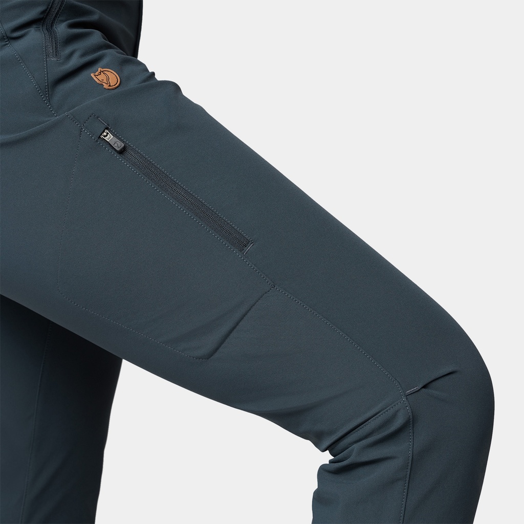 Abisko Winter Stretch Trousers Women Dark Navy