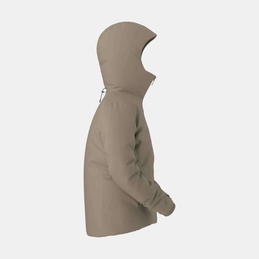 Atom Heavyweight Hoody Women Smoke Bluff