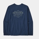 Long Sleeves Forge Mark Responsibili-Tee Lagom Blue