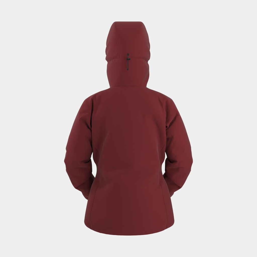 Atom Hoody Women (2022) Bordeaux