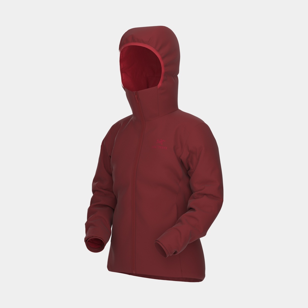 Atom Hoody Women (2022) Bordeaux