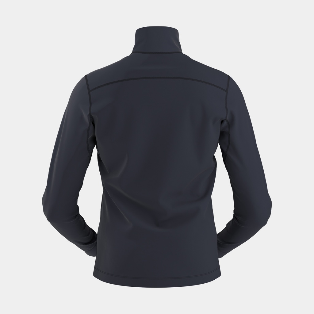 Rho LT Zip Neck Black Sapphire