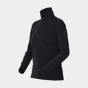 Rho Zip Neck Women Black