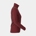 Rho Zip Neck Women Bordeaux