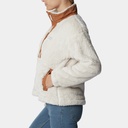 Boundless Discovery Sherpa Full Zip Women Chalk / Camel Brown