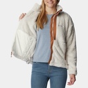 Boundless Discovery Sherpa Full Zip Women Chalk / Camel Brown