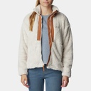 Boundless Discovery Sherpa Full Zip Women Chalk / Camel Brown