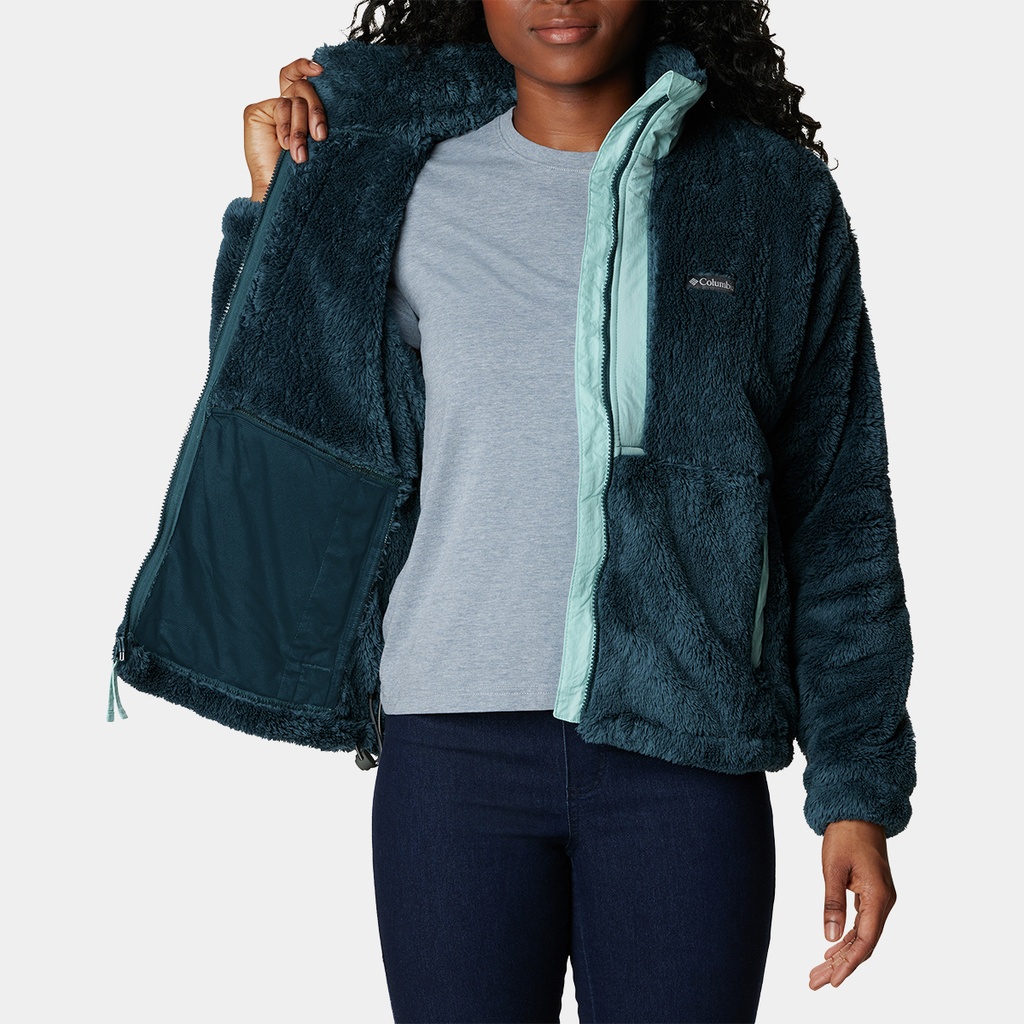 Boundless Discovery Sherpa Full Zip Women Night Wave / Aqua