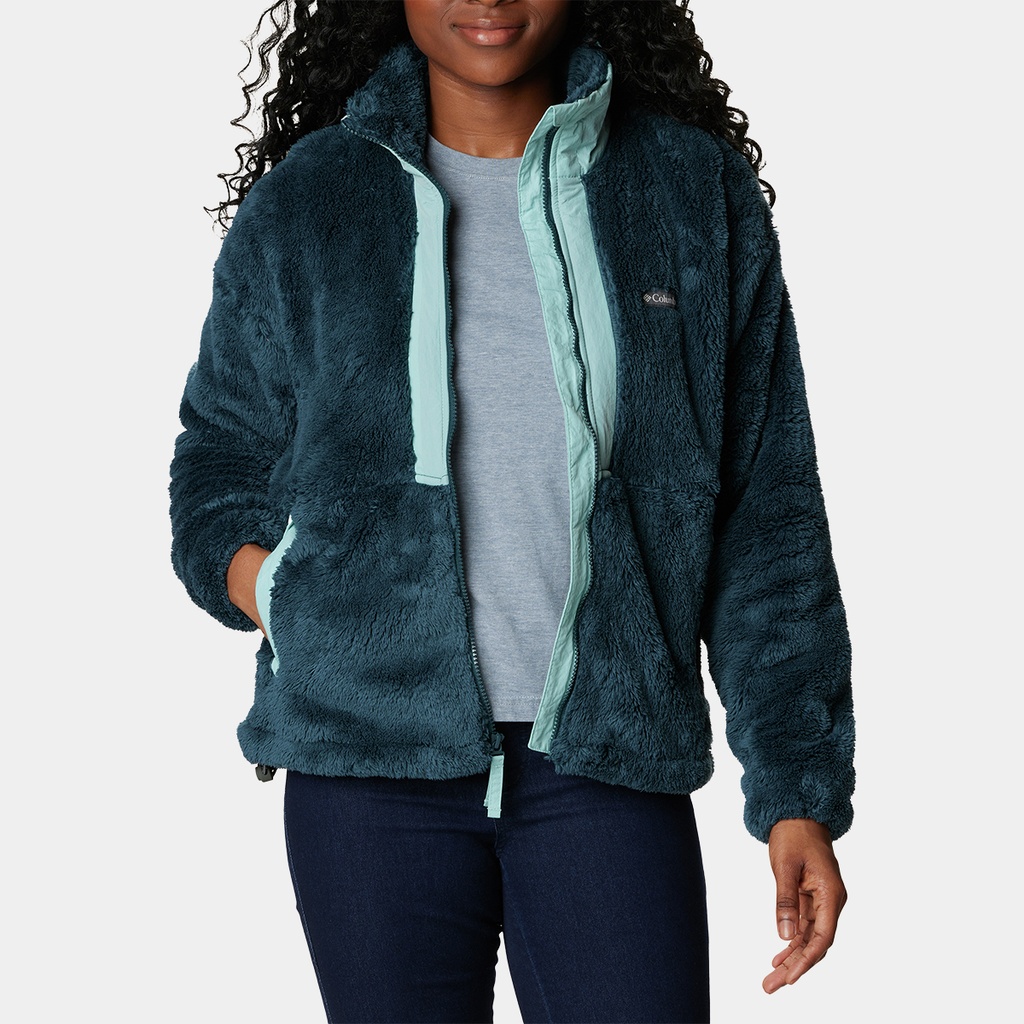 Boundless Discovery Sherpa Full Zip Women Night Wave / Aqua