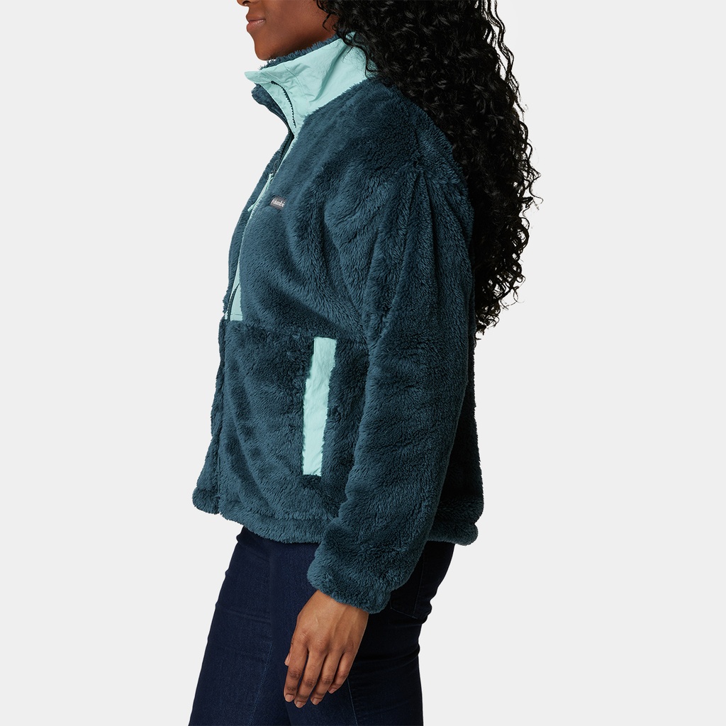 Boundless Discovery Sherpa Full Zip Women Night Wave / Aqua