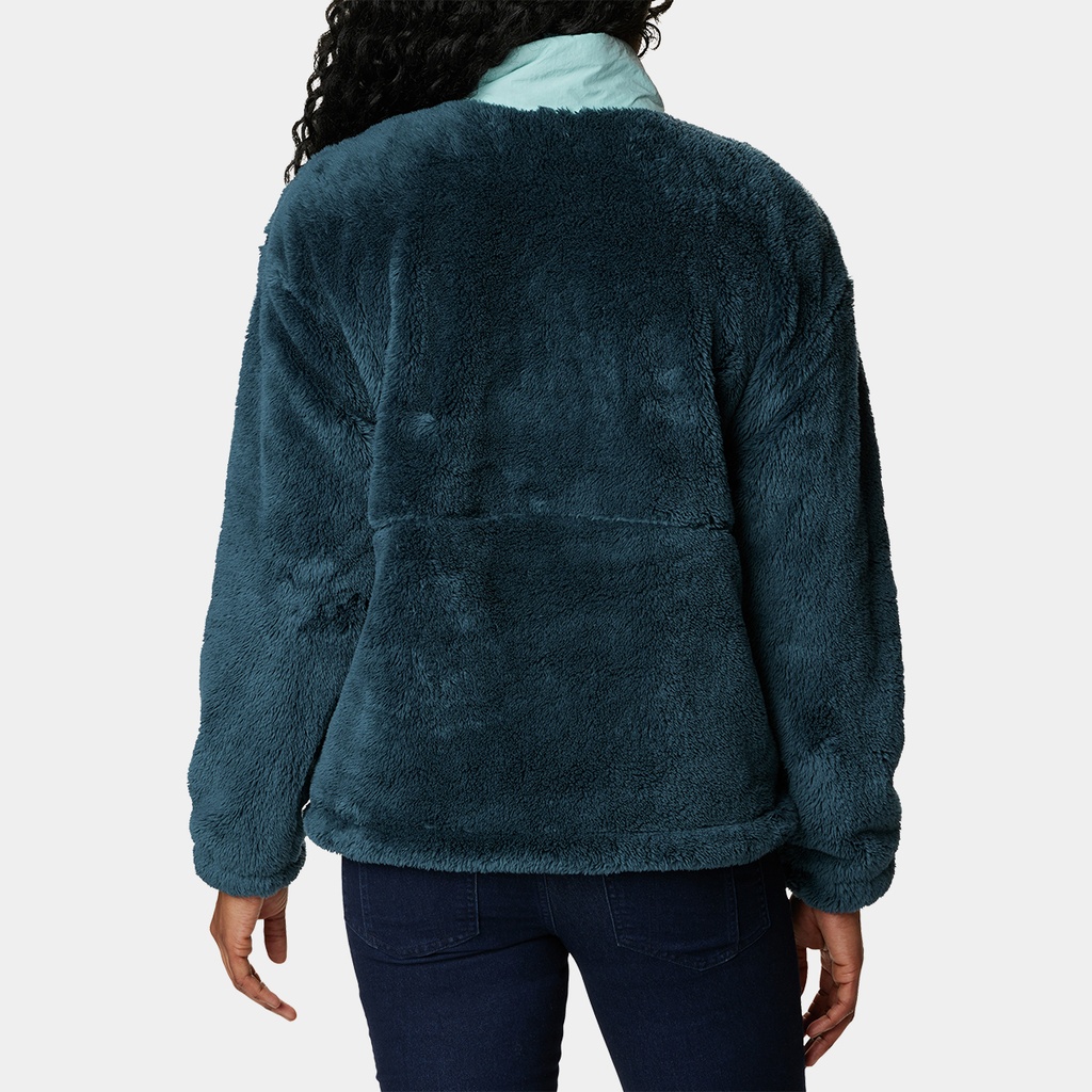 Boundless Discovery Sherpa Full Zip Women Night Wave / Aqua