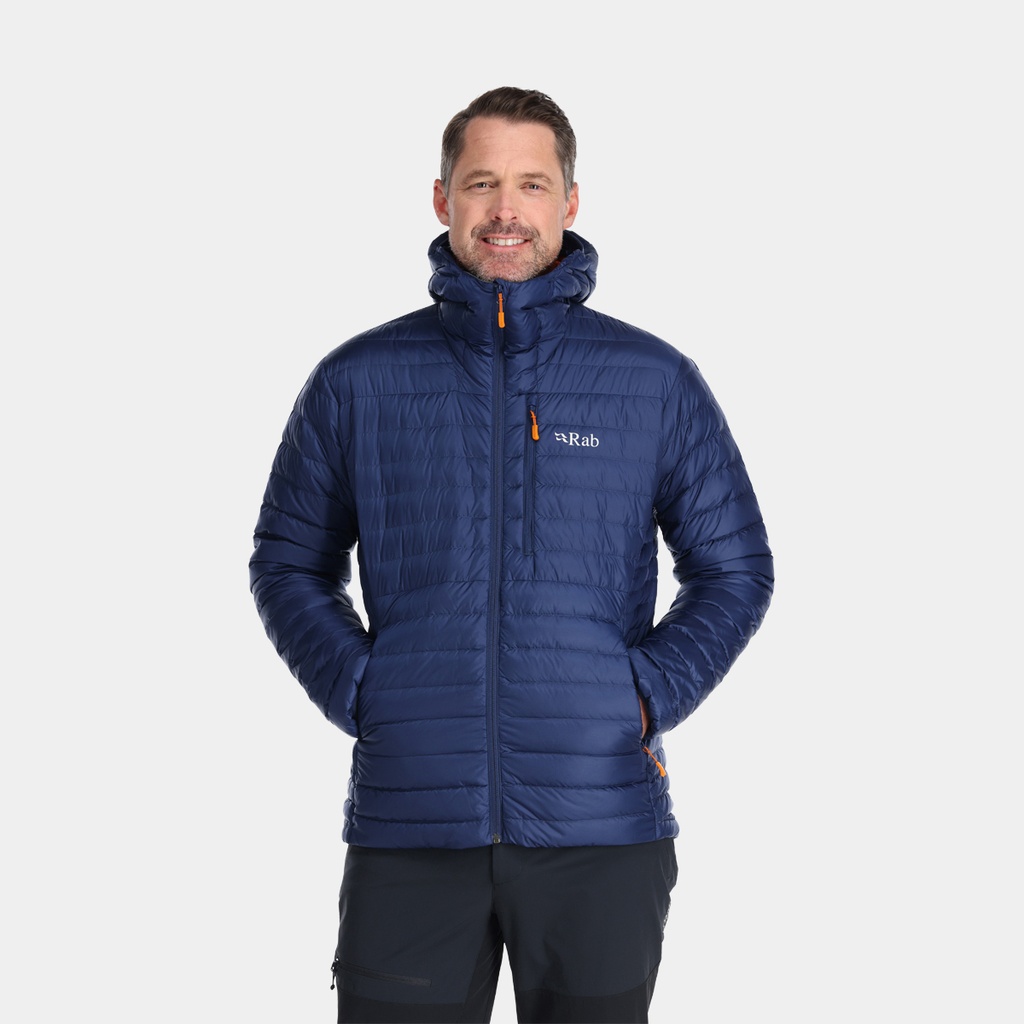 Microlight Alpine Jacket Deep Ink / Marmalade