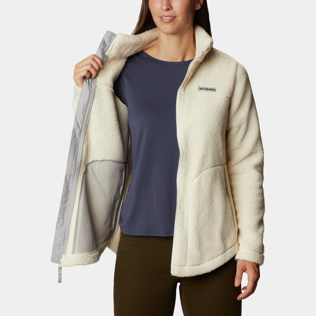 West Bend Full Zip Women Chalk