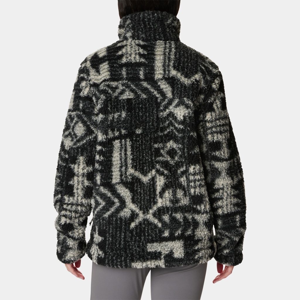 Winter Pass Sherpa Full Zip Women Black Passages