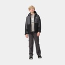 Beamz III Jacket Kids Black / Seal Grey