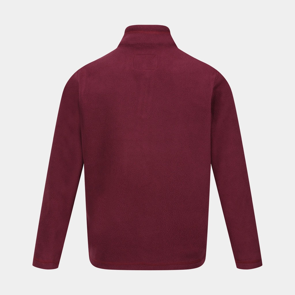 Hot Shot II Half Zip Lightweight Fleece Kids Burgundy