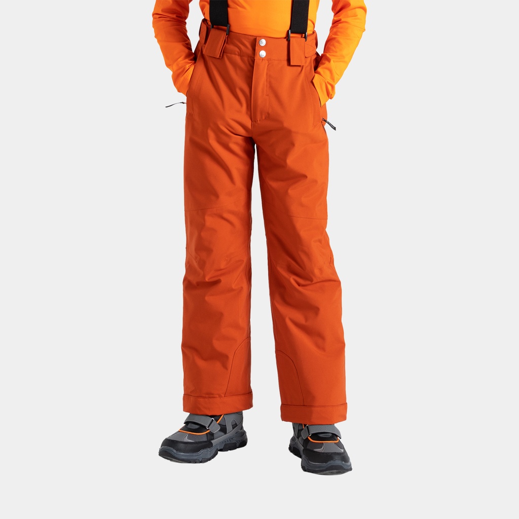 Outmove II Waterproof Ski Pants Kids Rooibos Tea