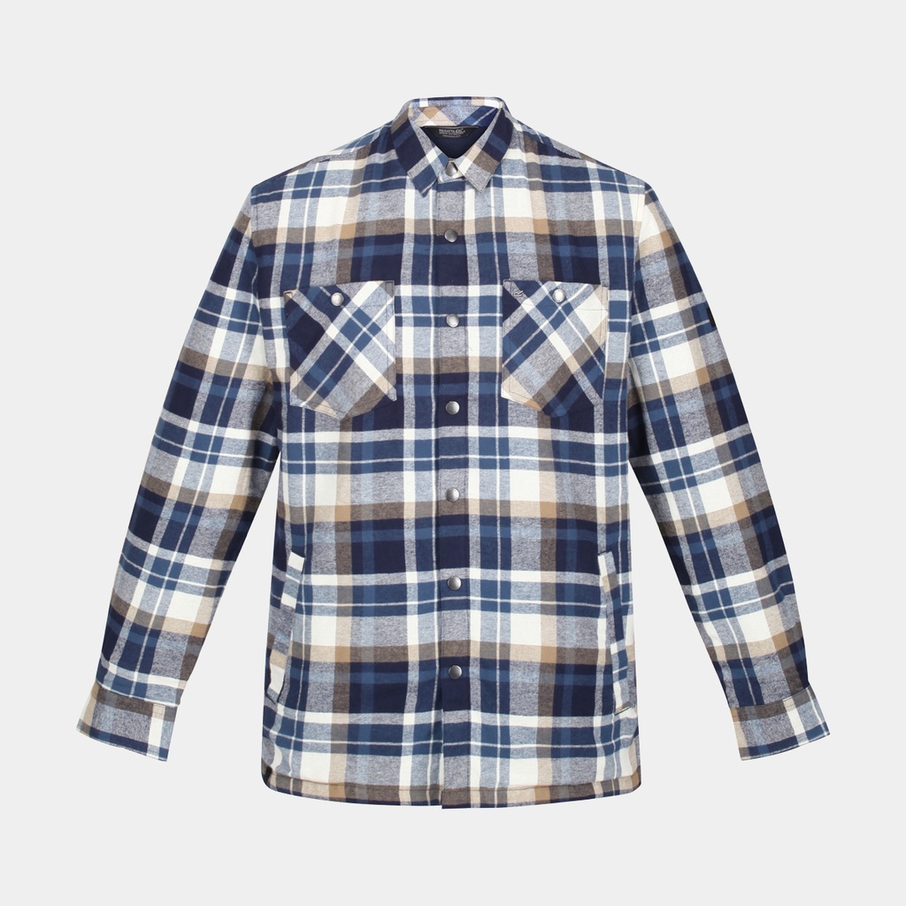 Thamos Long Sleeves Shirt Navy / GldSndCh