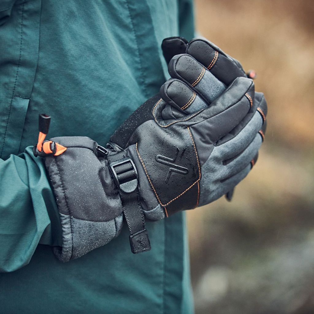 Meridian Gloves Black / Grey