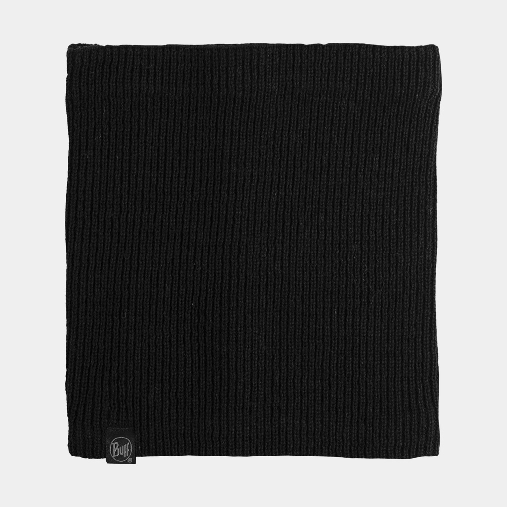 Knitted & Fleece Neckwarmer Kids Lan Black