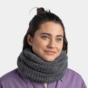 Knitted & Polar Neckwarmer Vaed Grey Heather
