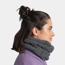 Knitted & Polar Neckwarmer Vaed Grey Heather
