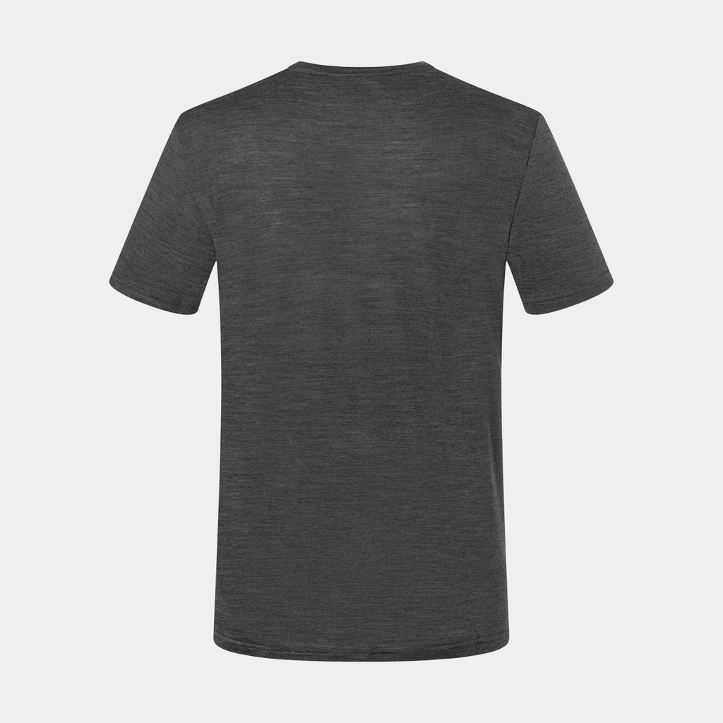 Sailor Tee Pirate Grey Melange / Jet Black / High Risk Red