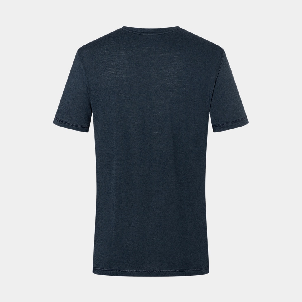 Trails Tee Blueberry / Wasabi
