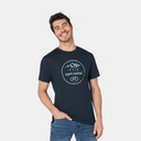 Trails Tee Blueberry / Wasabi