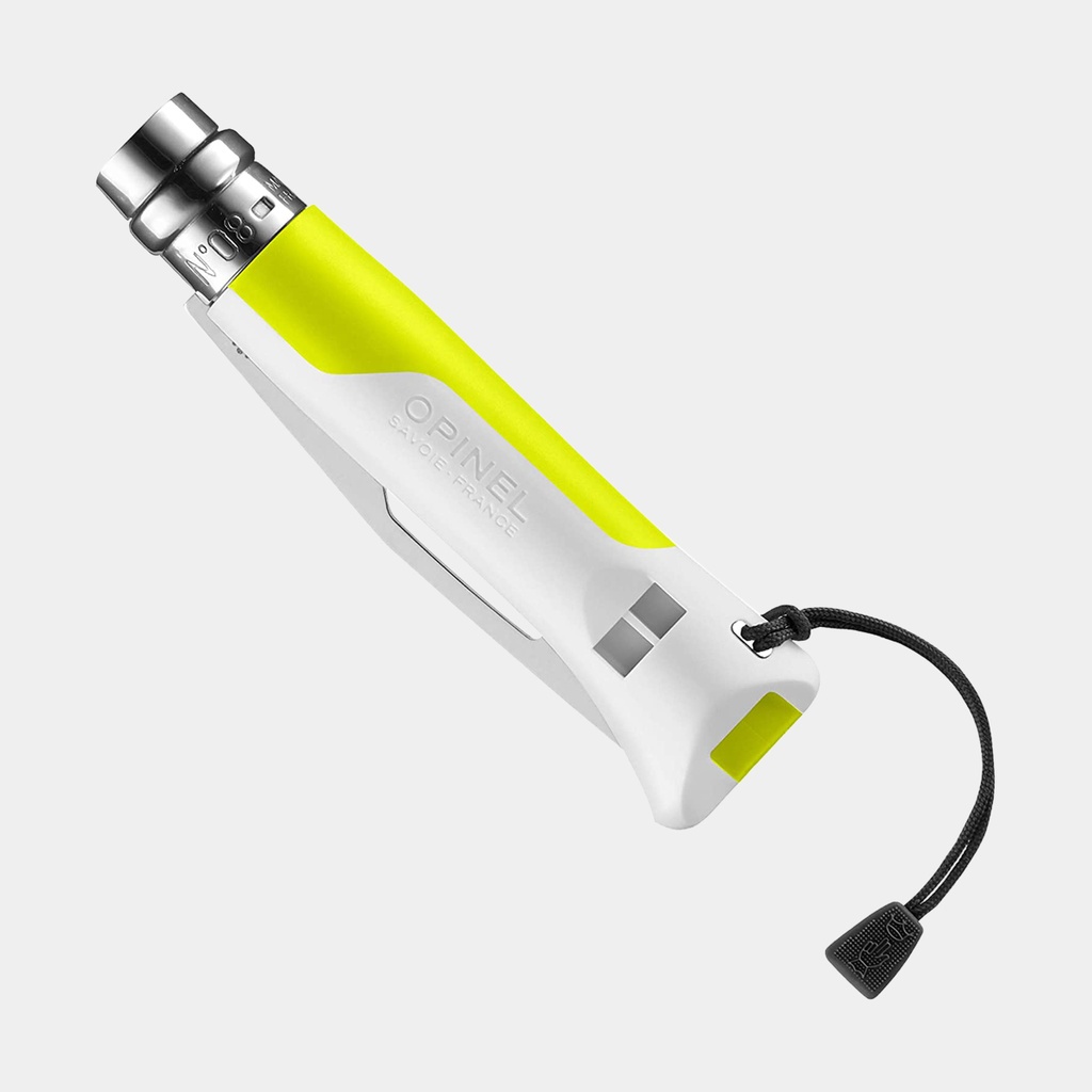 Opinel Outdoor Inox 8 Blanc / Jaune