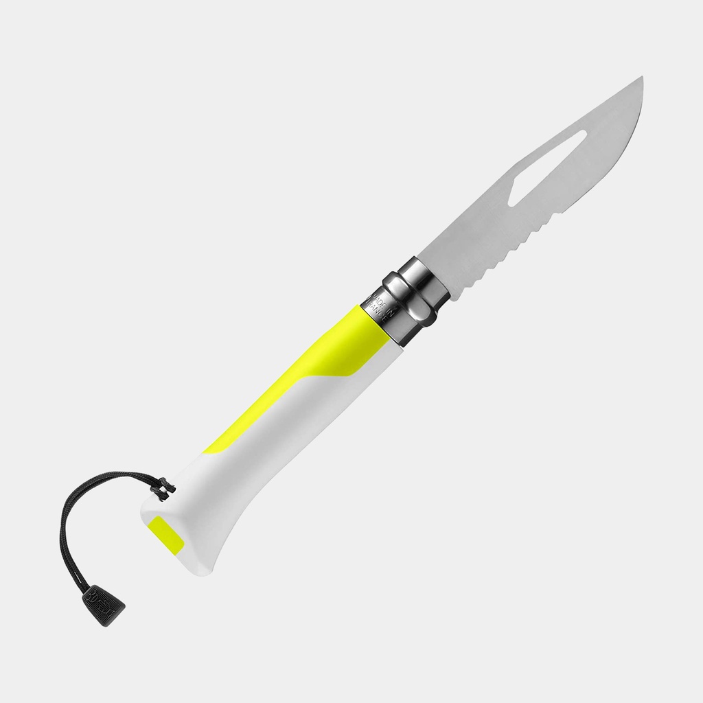Opinel Outdoor Inox 8 Blanc / Jaune