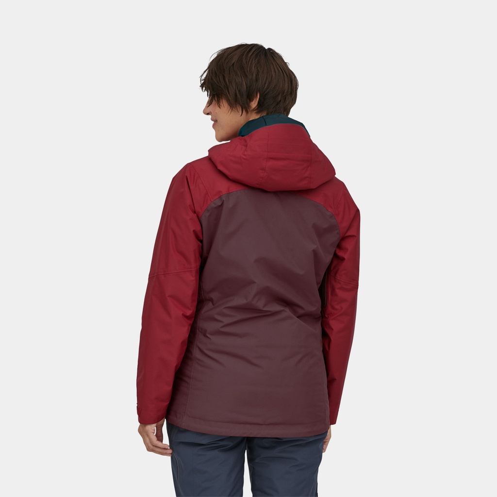 Insulated Powder Town Jacket Wax Red