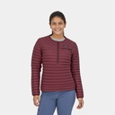 AlpLight Down Pullover Women Dark Ruby