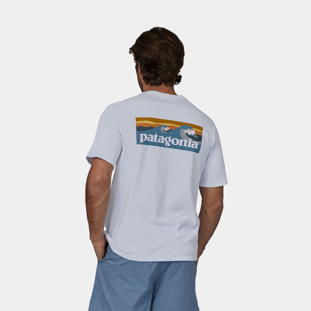 Boardshort Logo Pocket Responsibili-Tee White