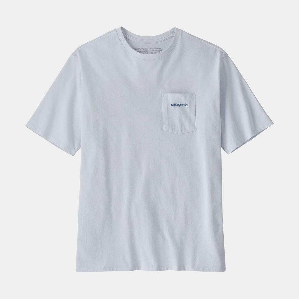 Boardshort Logo Pocket Responsibili-Tee White