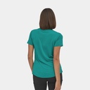 Capilene Cool Merino Graphic Shirt Women '73 Skyline: Borealis Green