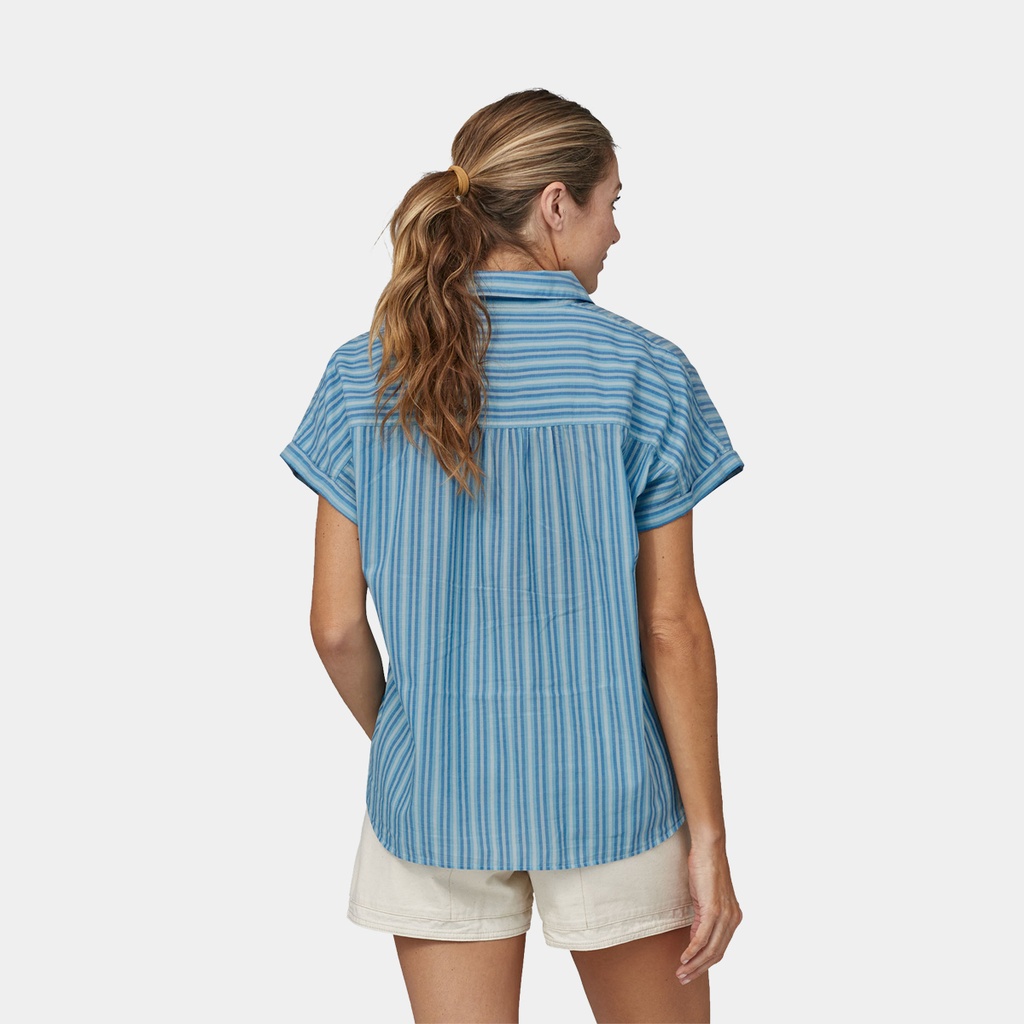 Lightweight A/C Shirt Women Good Times : Steam Blue