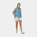 Lightweight A/C Shirt Women Good Times : Steam Blue