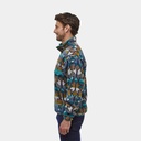 Synchilla Snap-T Pullover EU Fit Cedar Mesa Big / New Navy