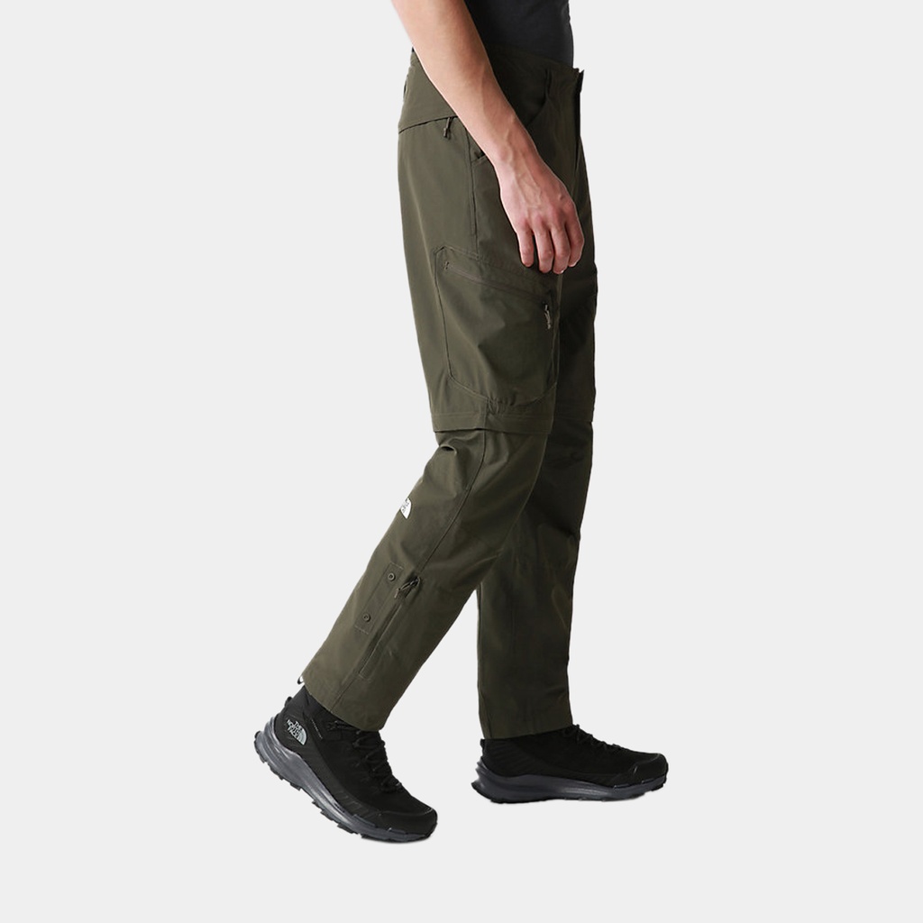 Exploration Convertible Regular Tapered Pant New Taupe Green