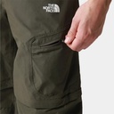 Exploration Convertible Regular Tapered Pant New Taupe Green