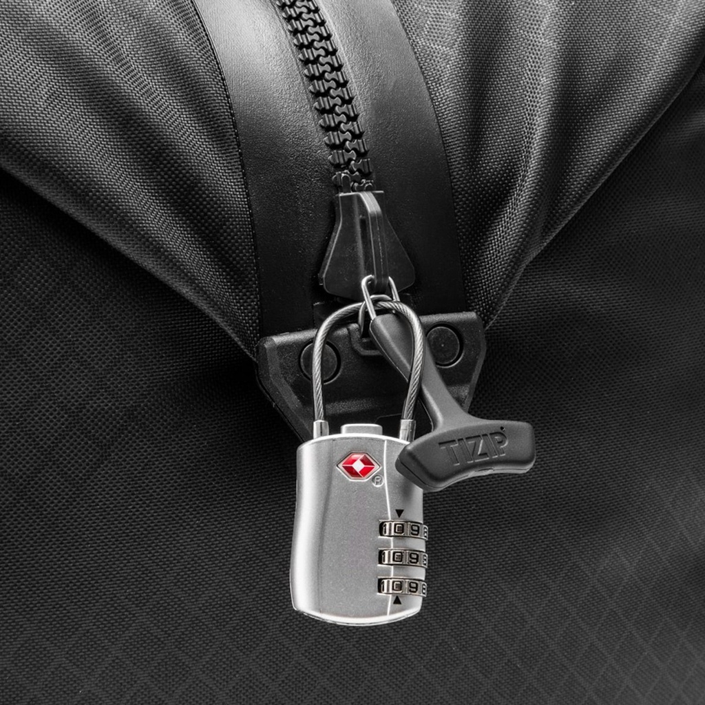 Duffle Metrosphere 60L Black Embossed