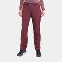 Ascona Warm Pants Women Dark Burgundy